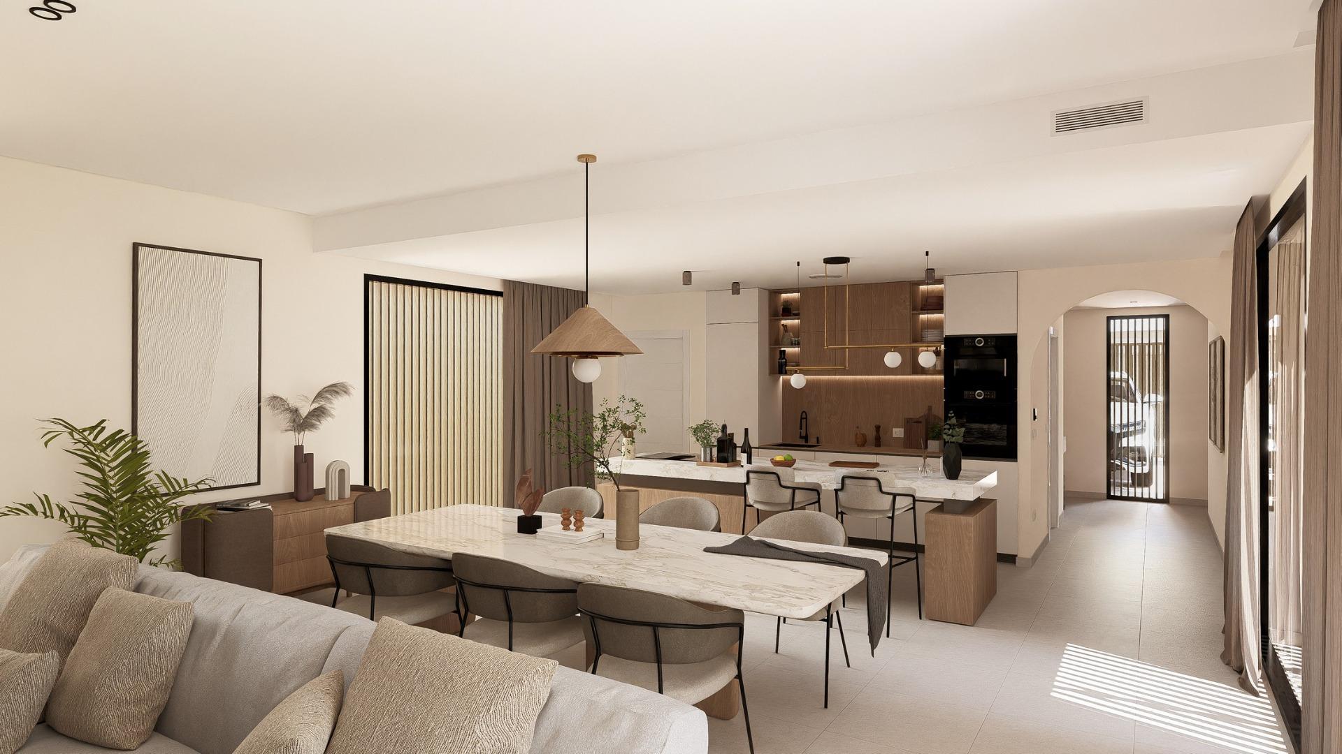 Contemporary One Level Villas in Altaona Golf Resort Murcia — 10