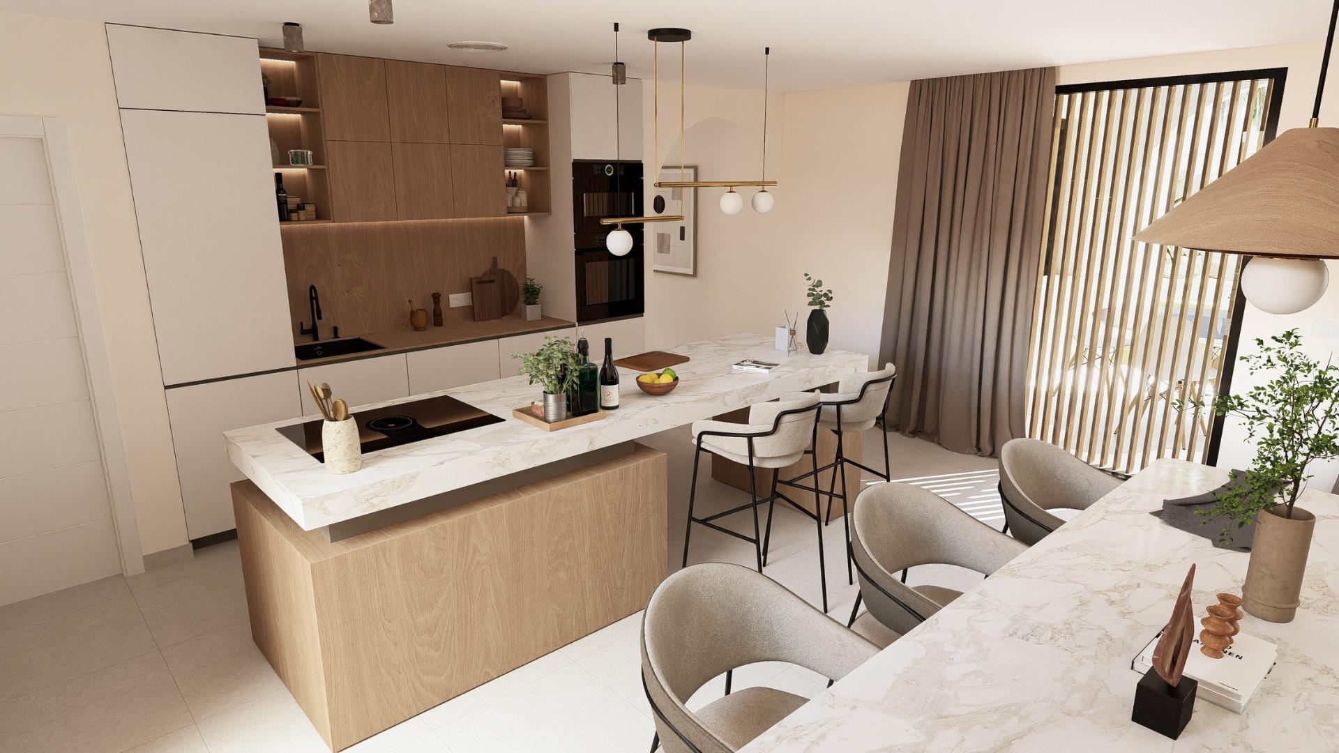 Contemporary One Level Villas in Altaona Golf Resort Murcia — 12