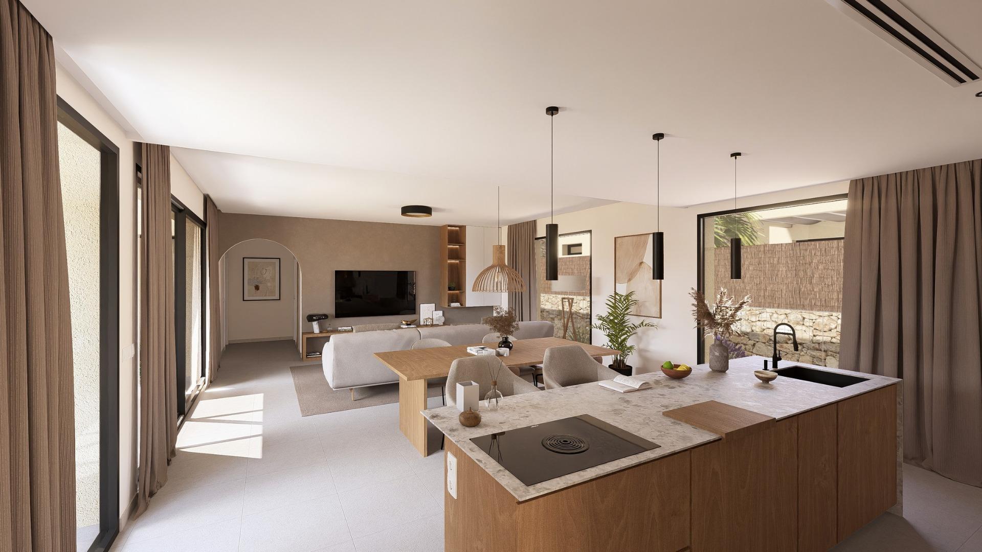 Contemporary One Level Villas in Altaona Golf Resort Murcia — 4