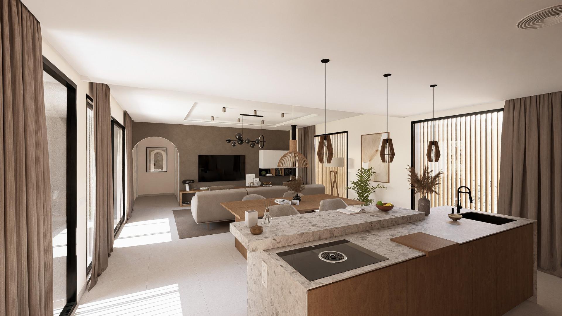 Contemporary One Level Villas in Altaona Golf Resort Murcia — 7