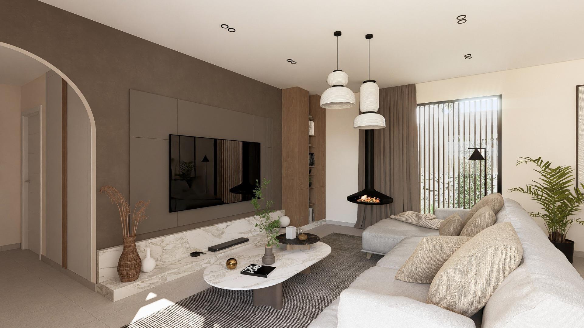 Contemporary One Level Villas in Altaona Golf Resort Murcia — 9