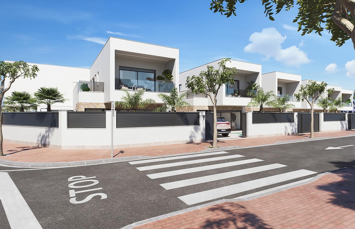 Moderne nieuwbouwwoningen met privézwembad in San Pedro del Pinatar — 10