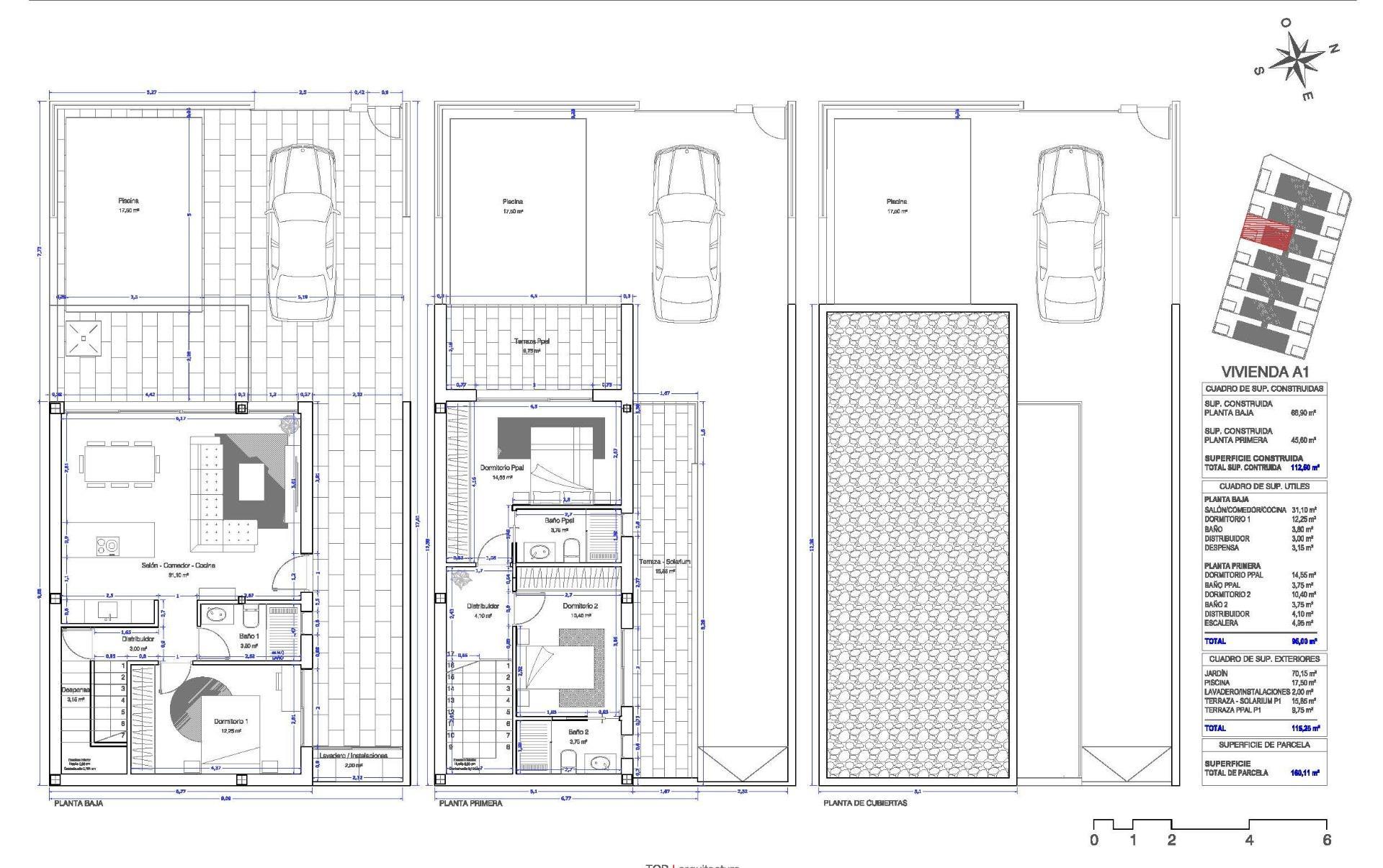 Moderne nieuwbouwwoningen met privézwembad in San Pedro del Pinatar — 12