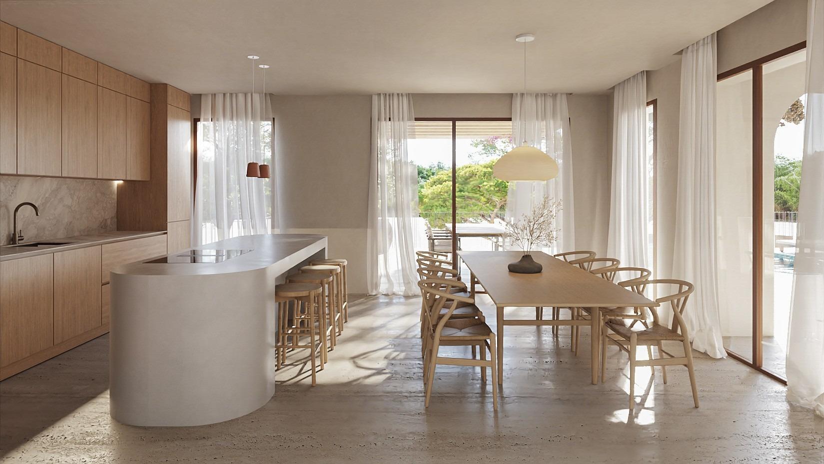 Luxuriöse Villa im ibizenkischen Stil in La Fustera (Benissa Costa) Nur 1 km vom Strand entfernt — 6