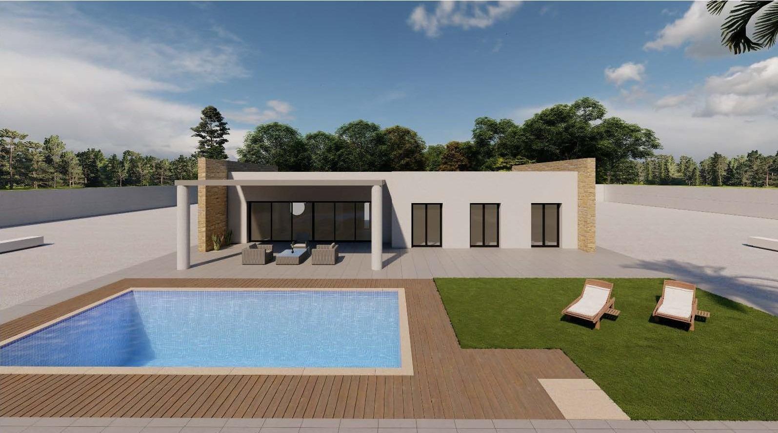 Modern newly built villa on a large rural plot near Pinoso — 6