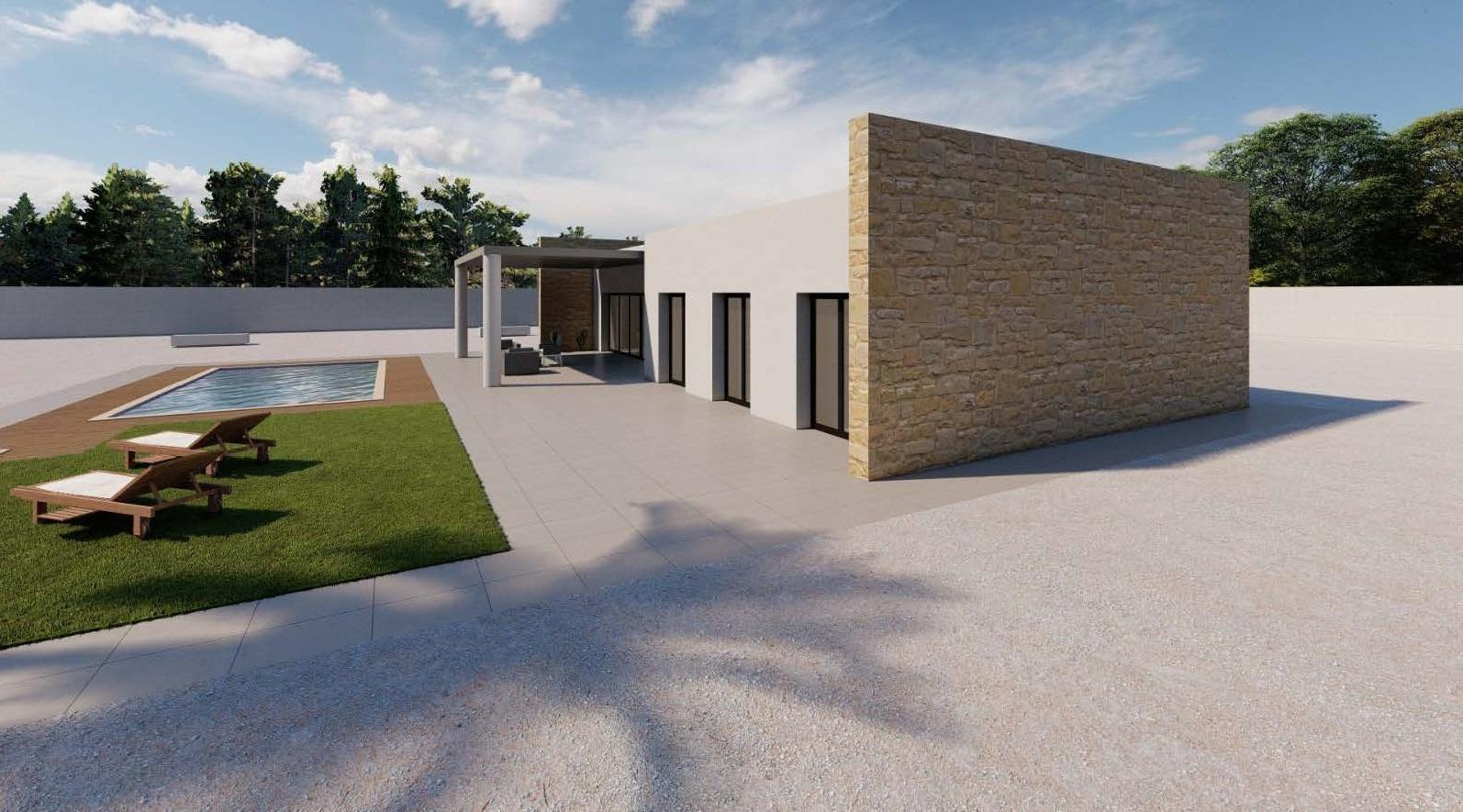 Modern newly built villa on a large rural plot near Pinoso — 7