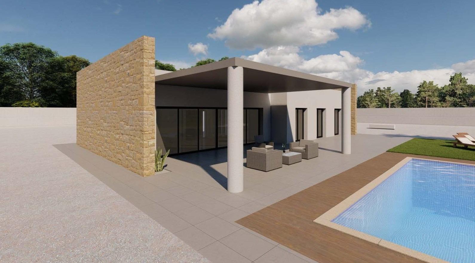 Modern newly built villa on a large rural plot near Pinoso — 8