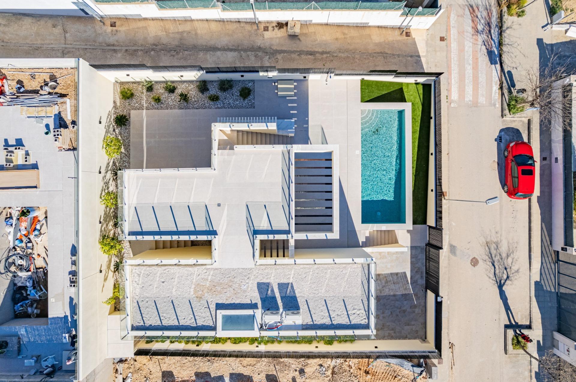 Villa neuve prête à emménager avec vue sur la mer à La Alberca Polop — 2