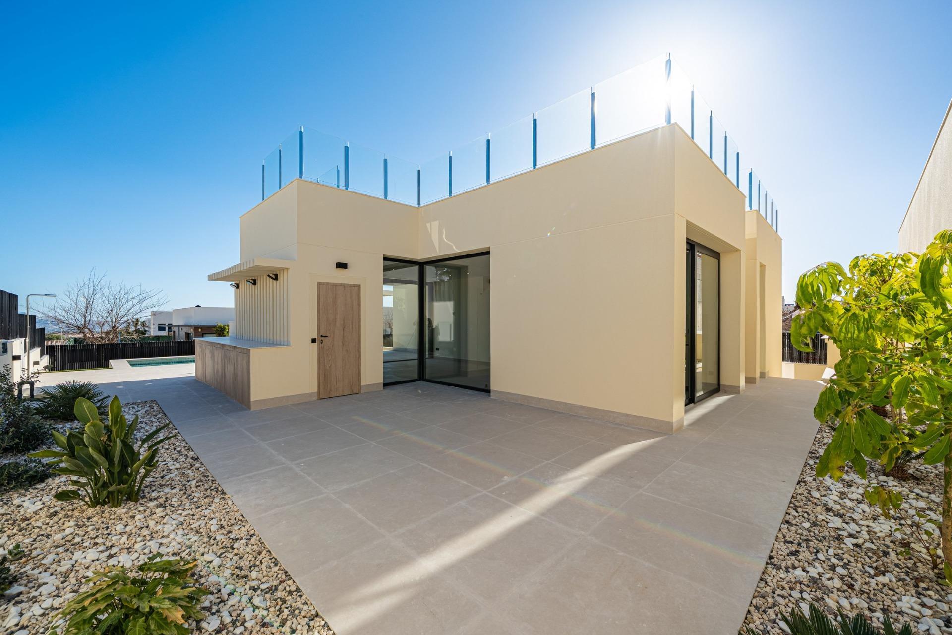 Villa neuve prête à emménager avec vue sur la mer à La Alberca Polop — 6
