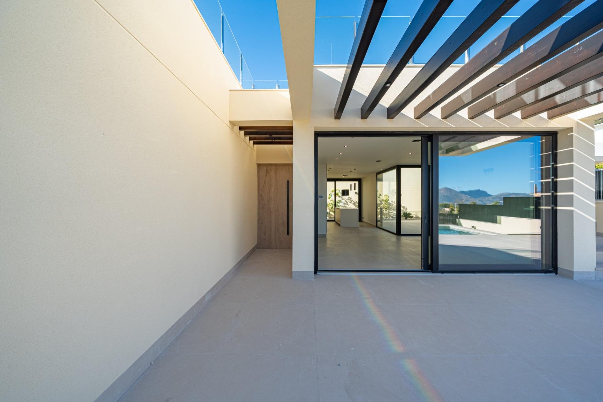 Villa neuve prête à emménager avec vue sur la mer à La Alberca Polop — 7