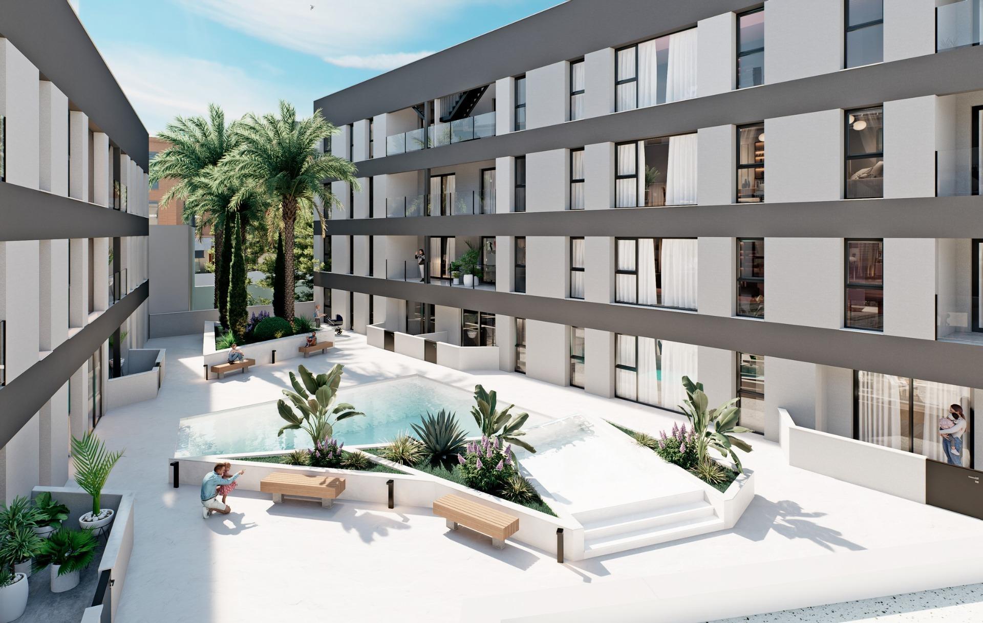 Apartamentos de nueva construcción en venta en Lo Pagan (San Pedro del Pinatar) cerca de la playa
