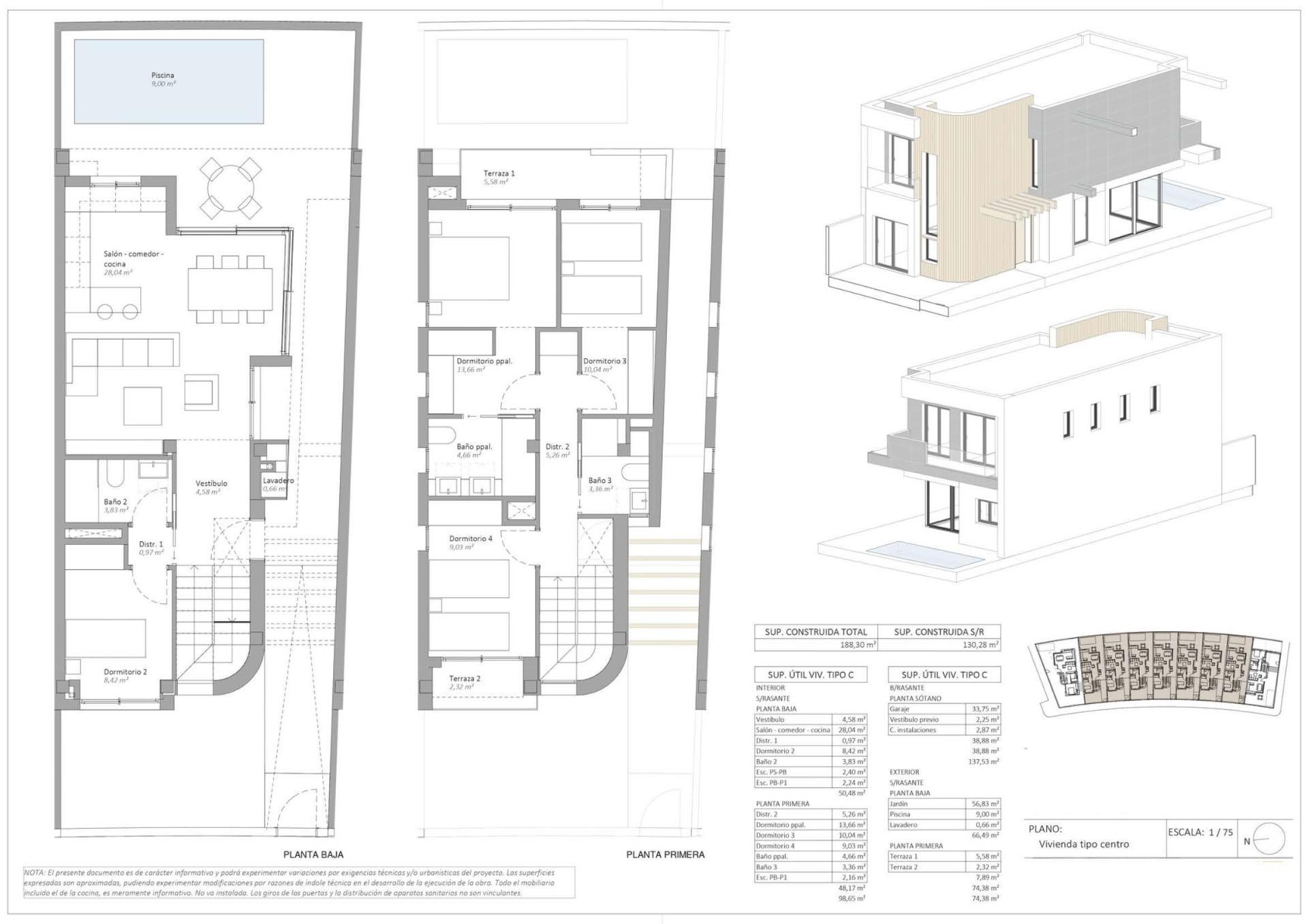 Villas independientes de nueva construcción en venta en Águilas, Murcia, a solo 500 m de la playa — 4