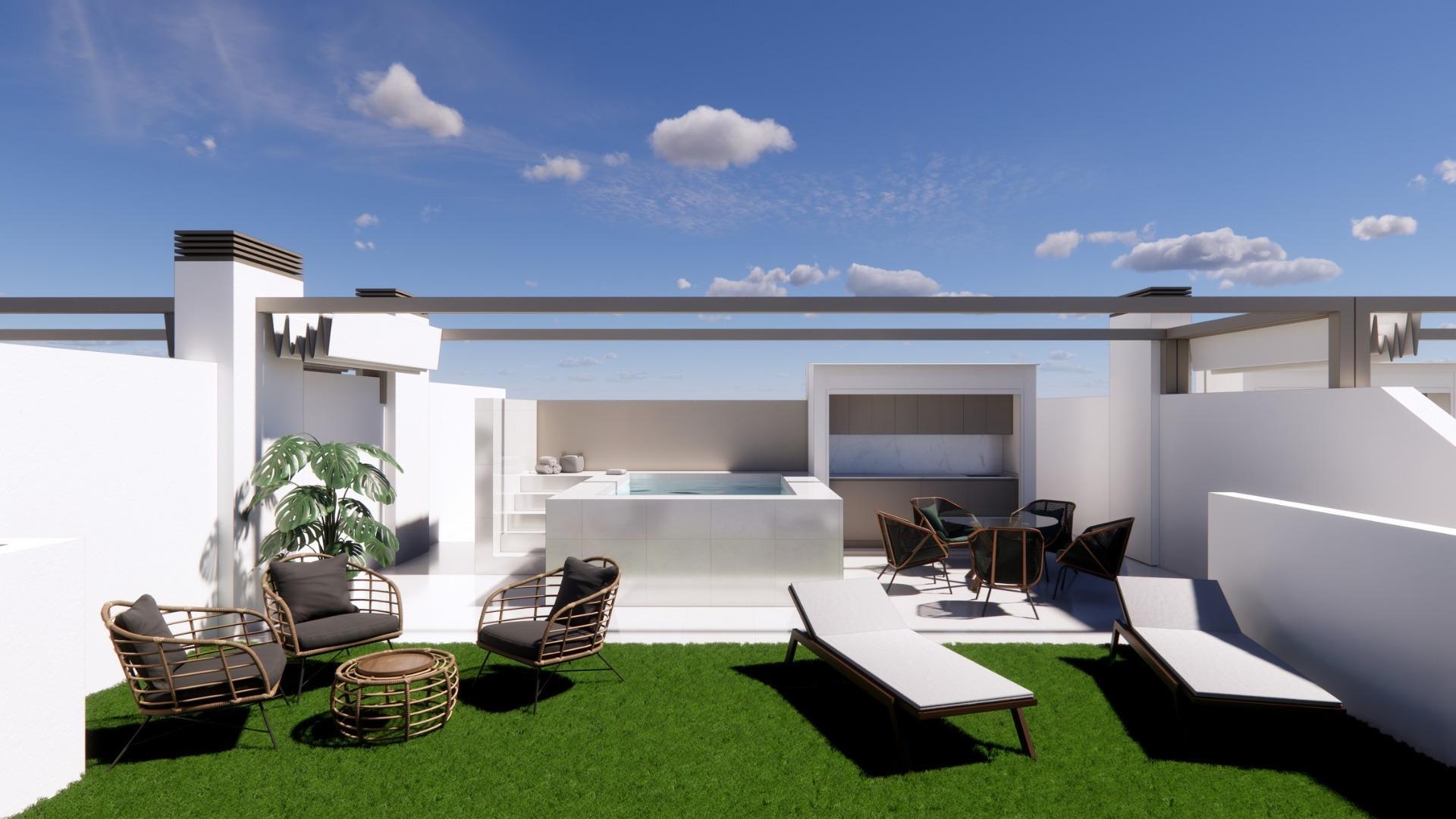Bungalows neufs à vendre à Pilar de la Horadada, à 3 km de la plage — 2