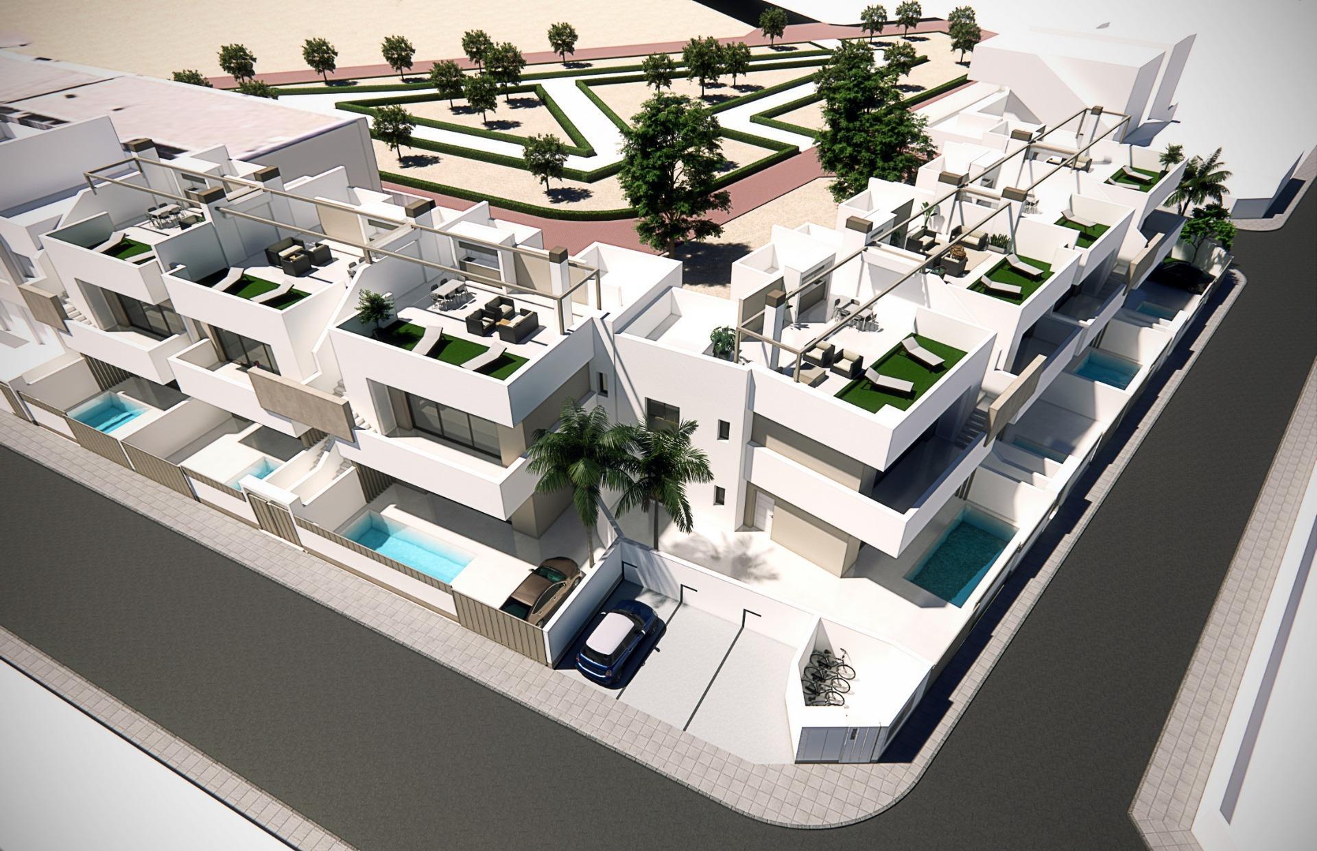 Bungalows neufs à vendre à Pilar de la Horadada, à 3 km de la plage — 3