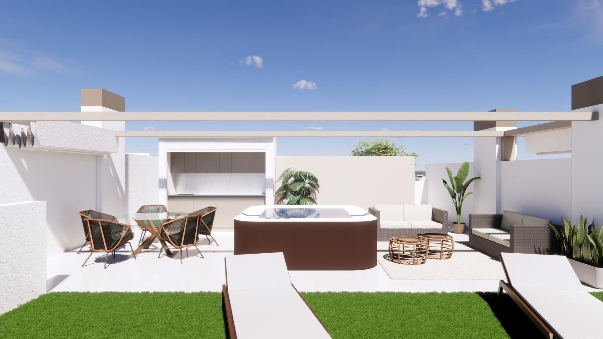 Bungalows neufs à vendre à Pilar de la Horadada, à 3 km de la plage — 8
