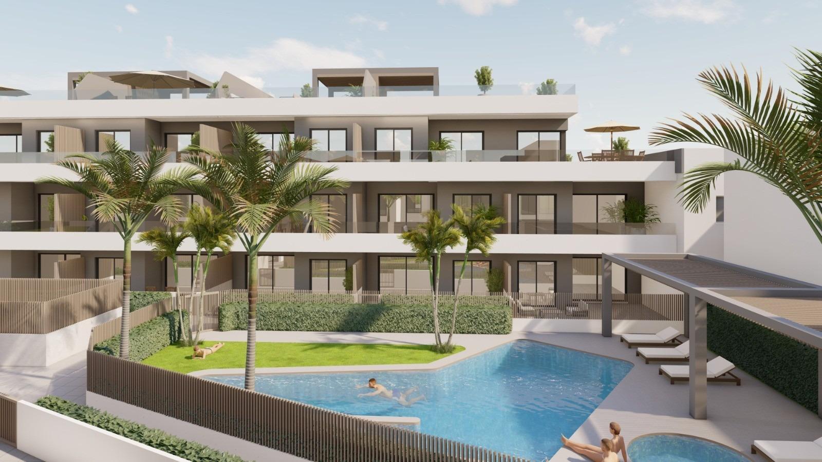 Nieuwbouwwoningen en bungalows te koop in Pilar de la Horadada, vlakbij het strand — 2