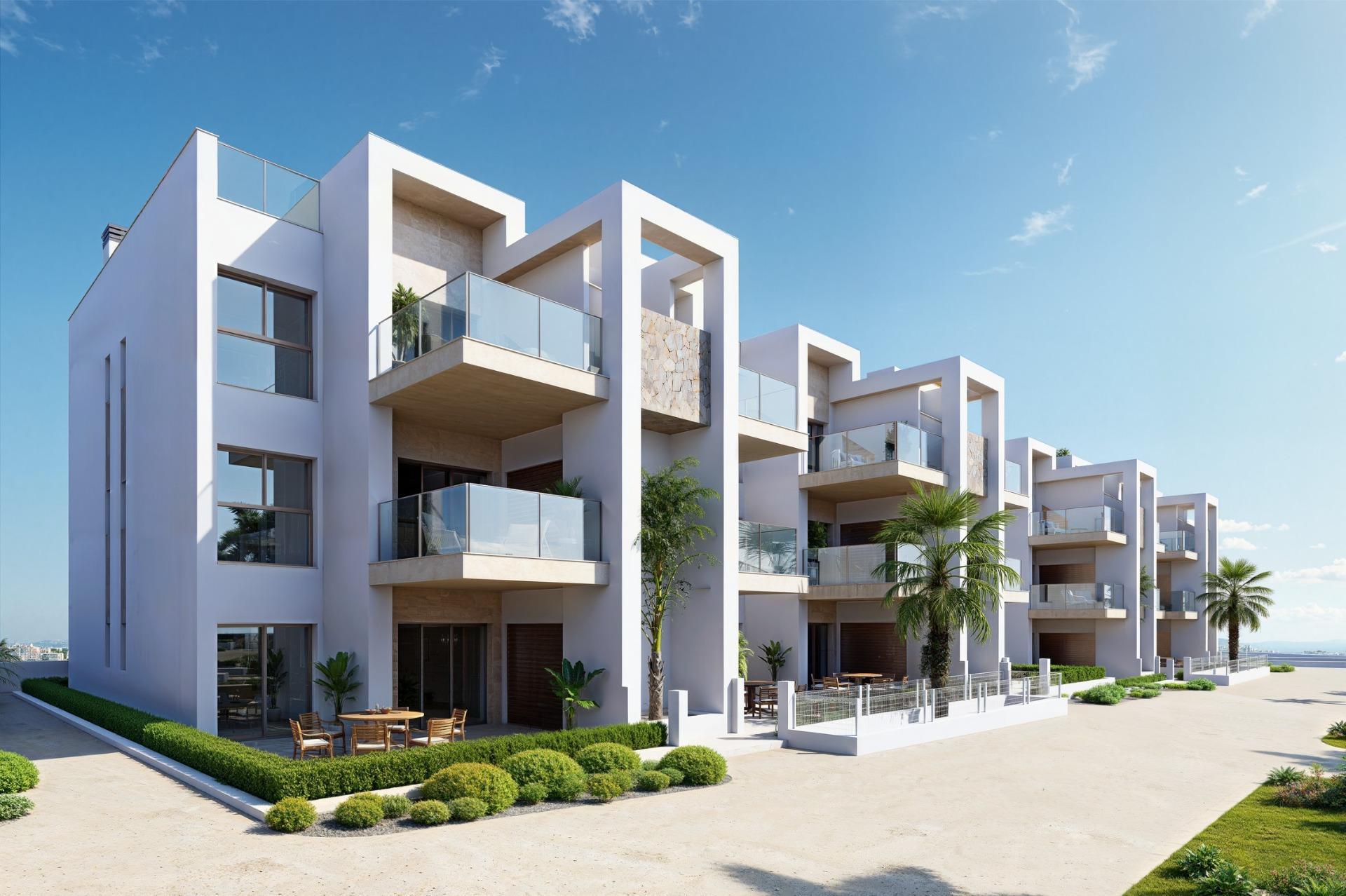 New Build Resort Apartments at La Serena Golf-Los Alcazares Near the Beach — 15