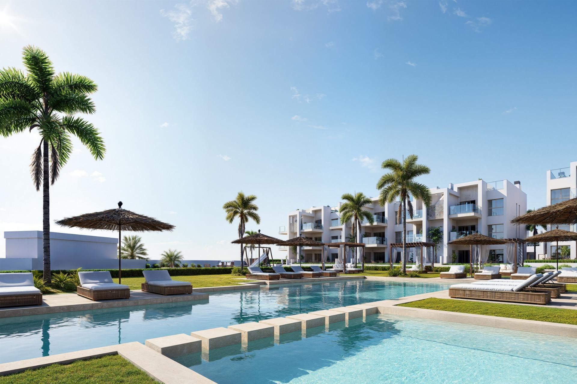 New Build Resort Apartments at La Serena Golf-Los Alcazares Near the Beach — 9