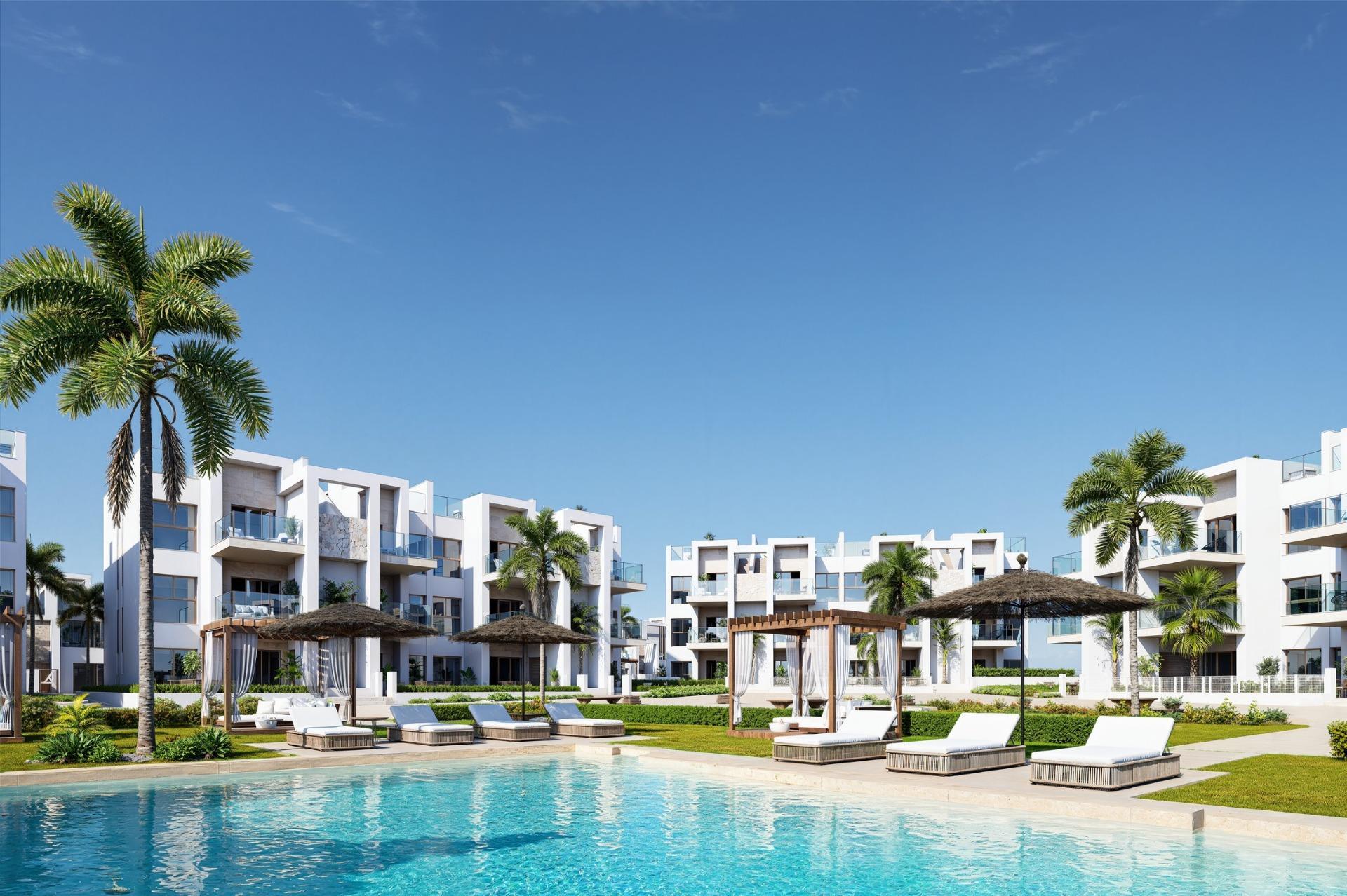 New Build Resort Apartments at La Serena Golf-Los Alcazares Near the Beach — 2