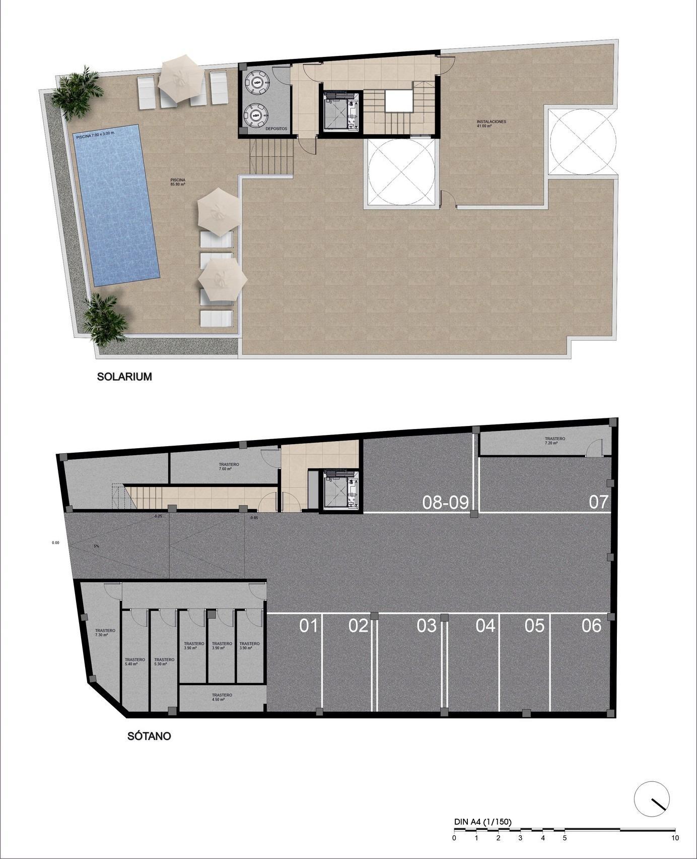 Appartements neufs à vendre à Catral Alicante avec piscine sur le toit — 9