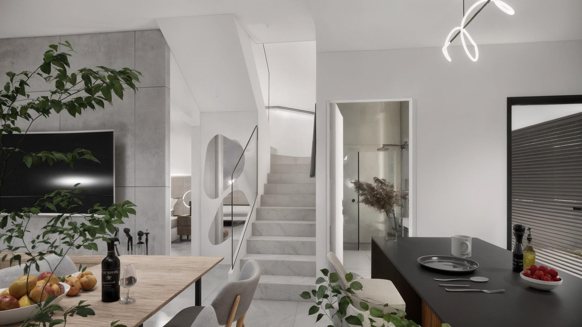 Moderne Neubauvillen in La Herrada Los Montesinos mit privatem Pool — 15