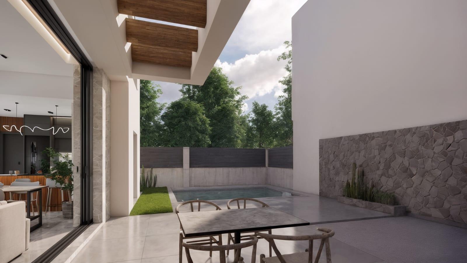 Moderne Neubauvillen in La Herrada Los Montesinos mit privatem Pool — 2