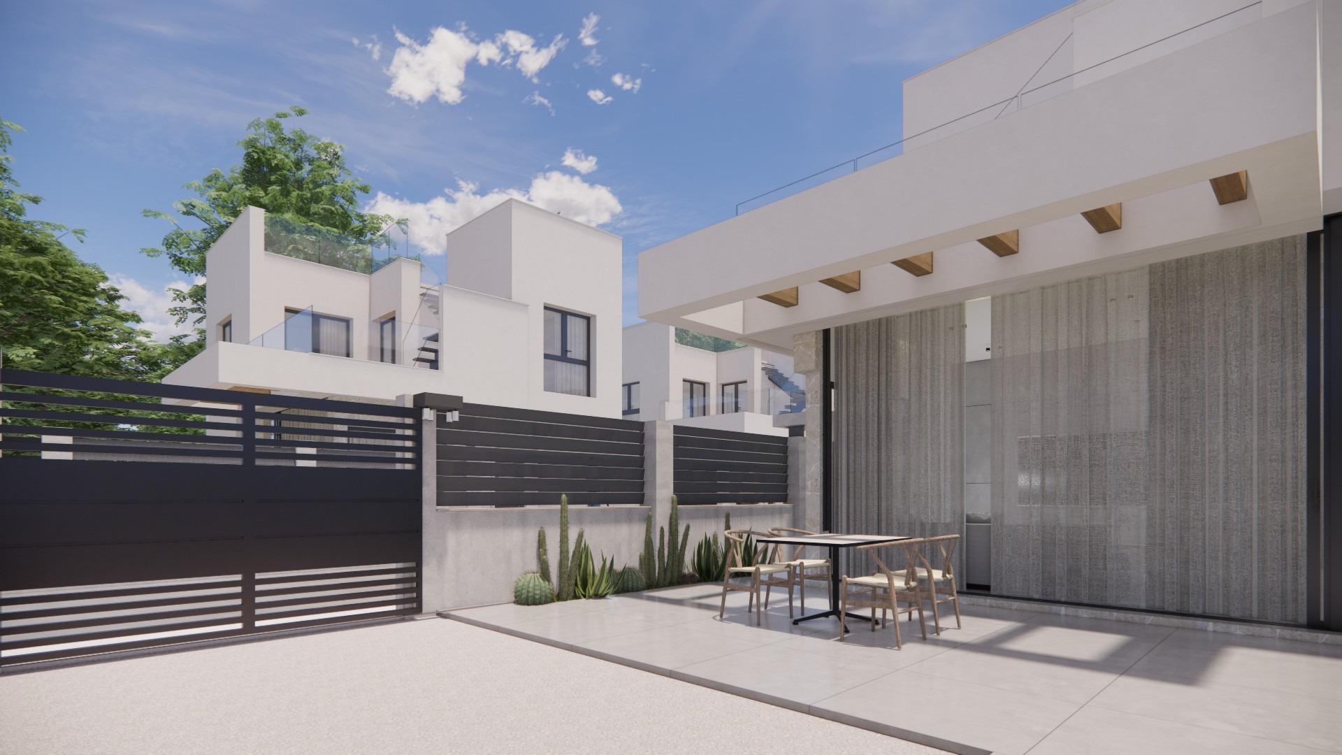 Moderne Neubauvillen in La Herrada Los Montesinos mit privatem Pool — 4