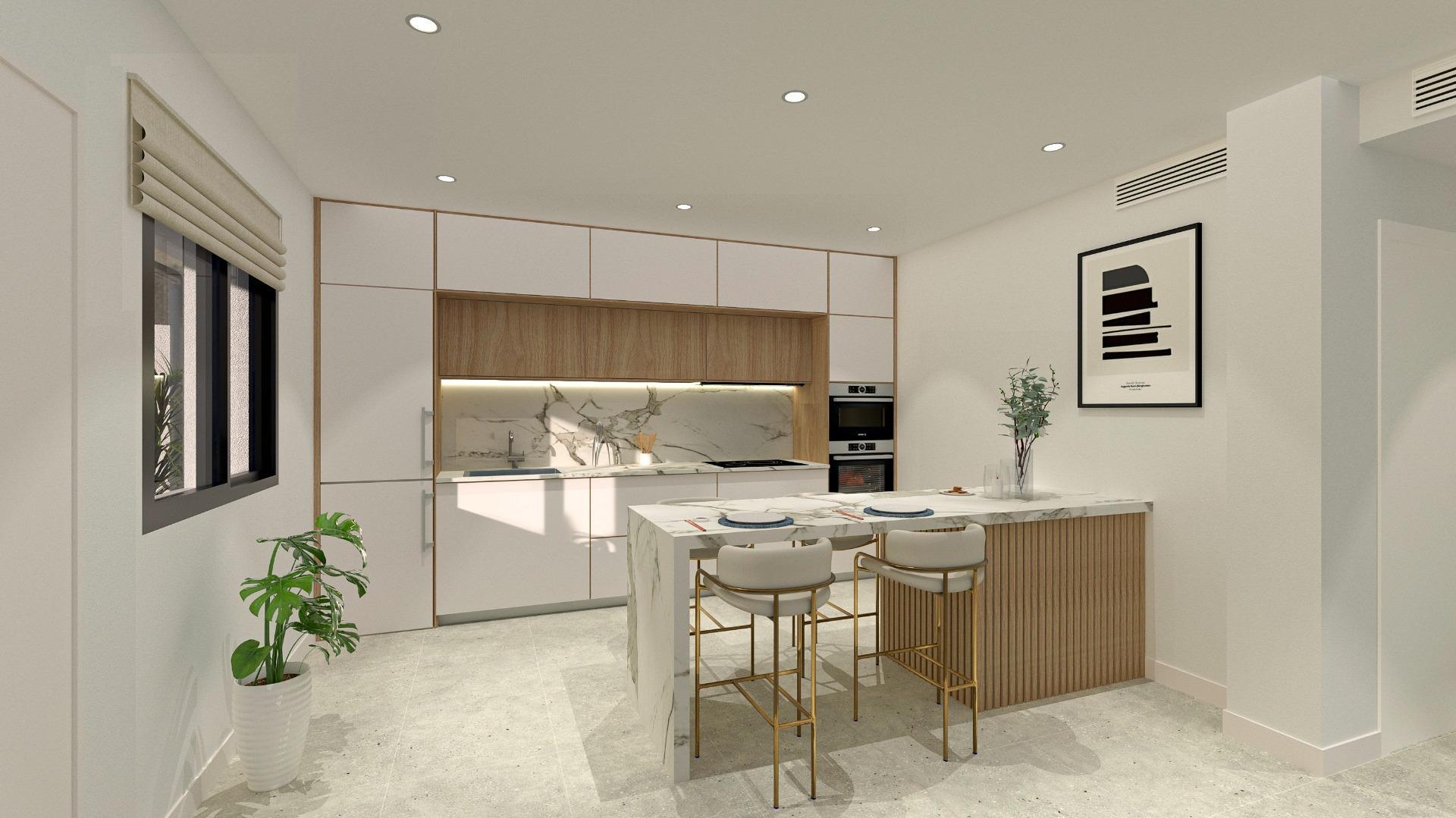 Moderne nieuwbouwwoningen te koop in San Pedro del Pinatar, vlakbij het strand — 3