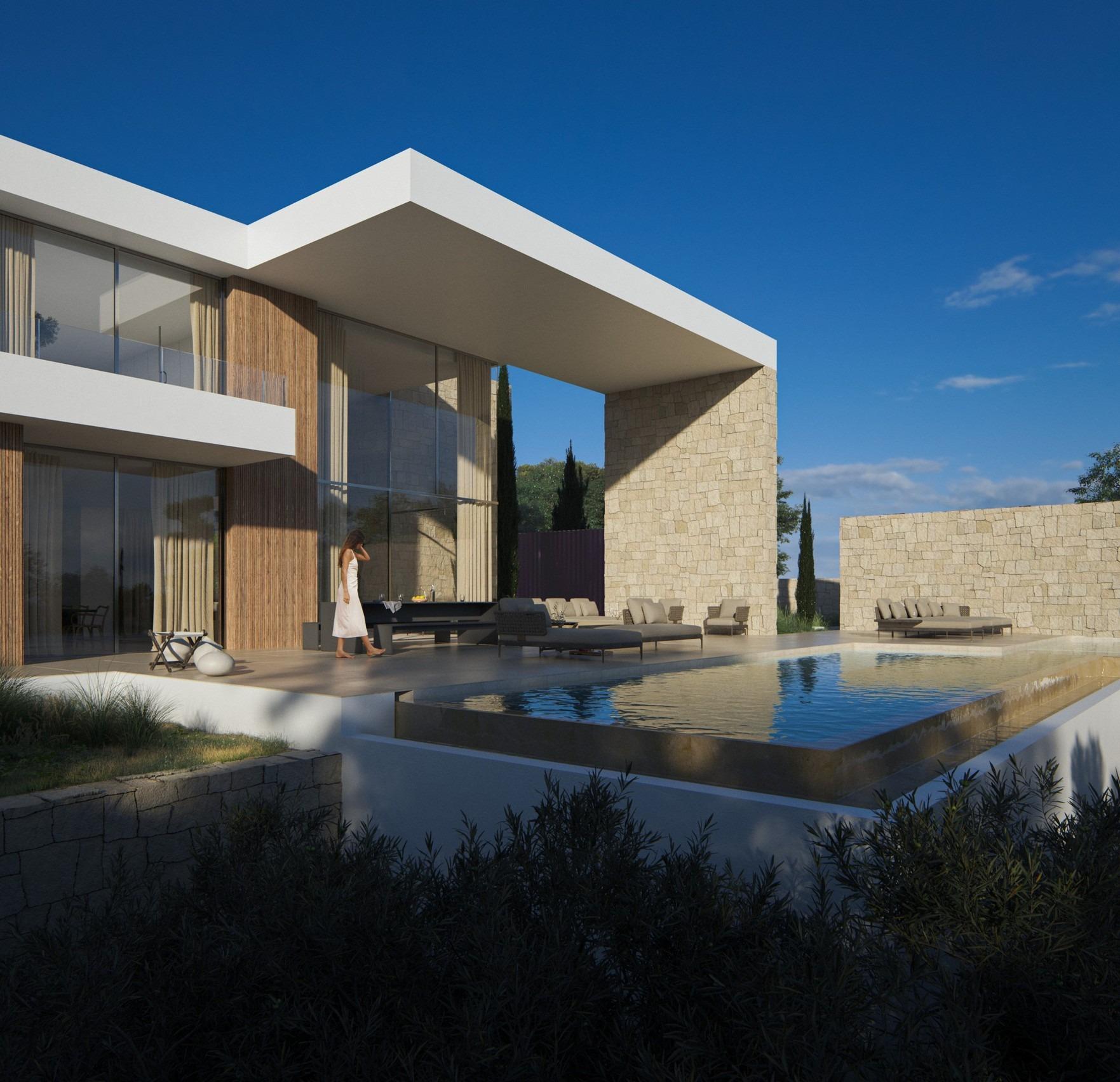 Luxe moderne villa met uitzicht op zee in Benimeit, Moraira — 2