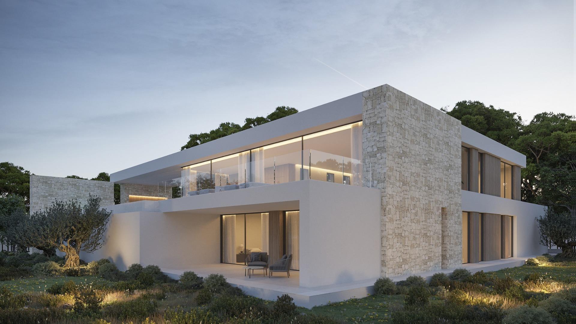 Villas de lujo de nueva construcción en venta en Moraira-Teulada, cerca del mar
