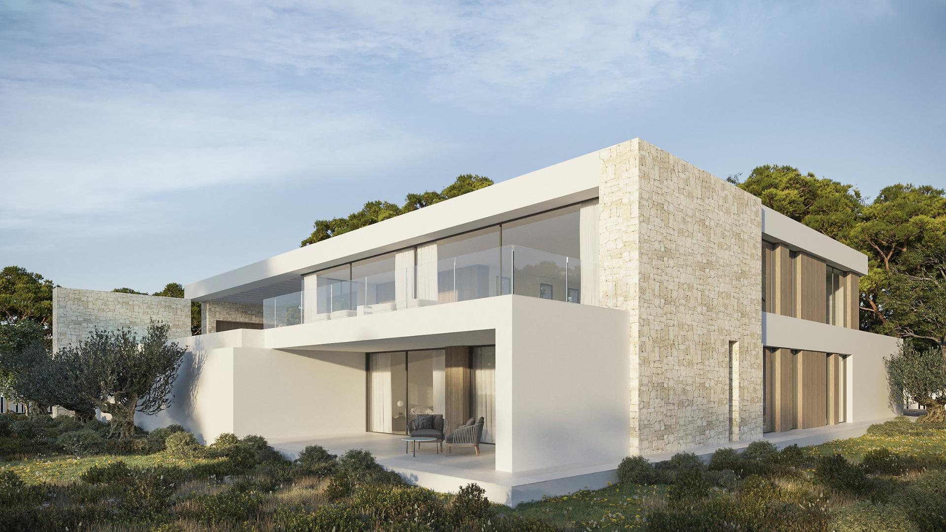 Villas de lujo de nueva construcción en venta en Moraira-Teulada, cerca del mar — 8