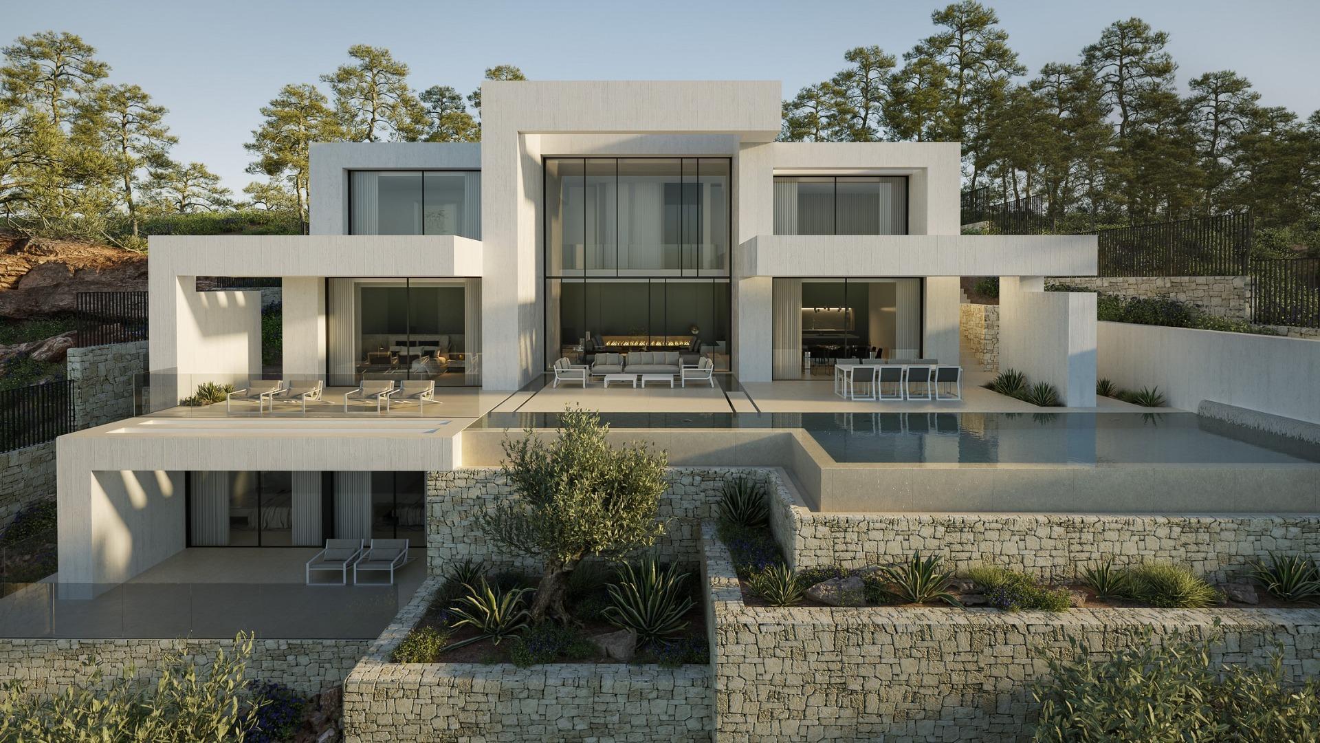 Luxury New Build Villa with Sea Views Near Granadella Beach in Javea — 2