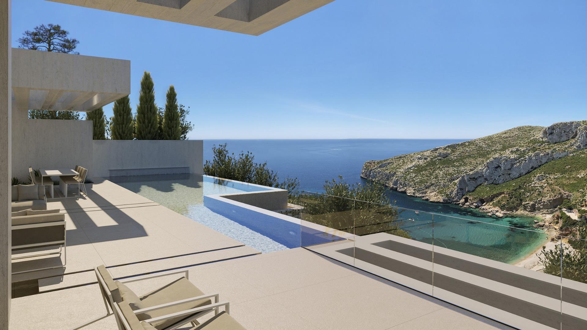 Luxury New Build Villa with Sea Views Near Granadella Beach in Javea — 3