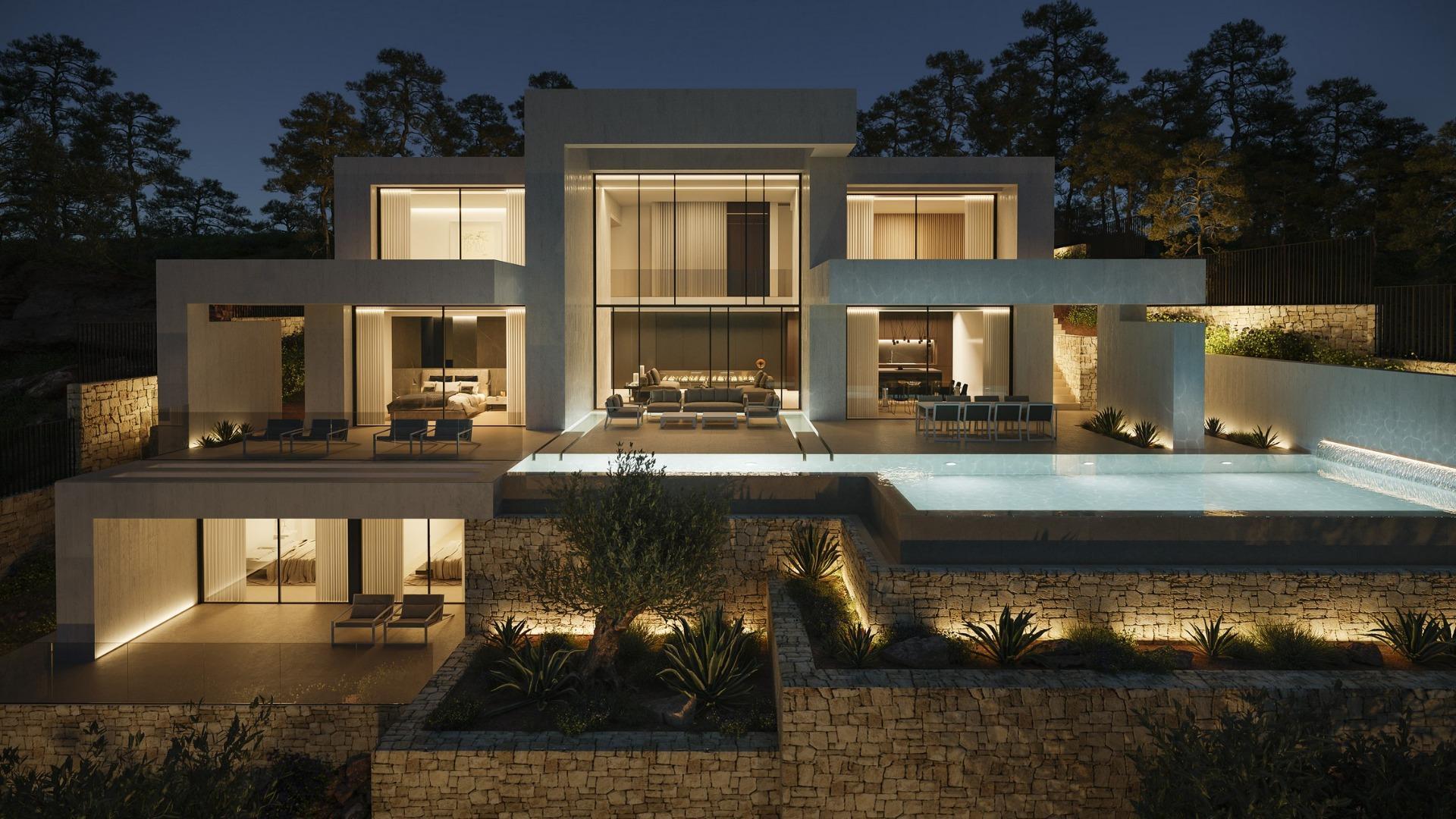 Luxury New Build Villa with Sea Views Near Granadella Beach in Javea — 6