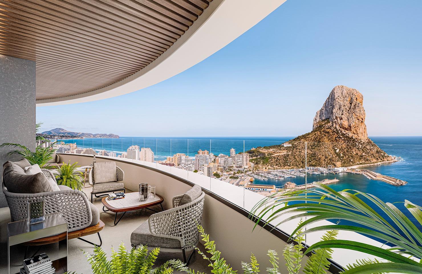 Luxury New Build Apartments for Sale in Calpe Near the Beach — 2