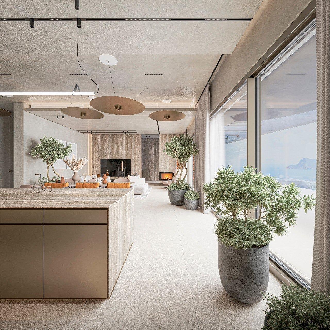 Contemporary Luxury Villa with Panoramic Sea Views in Altea Hills, Costa Blanca North — 5