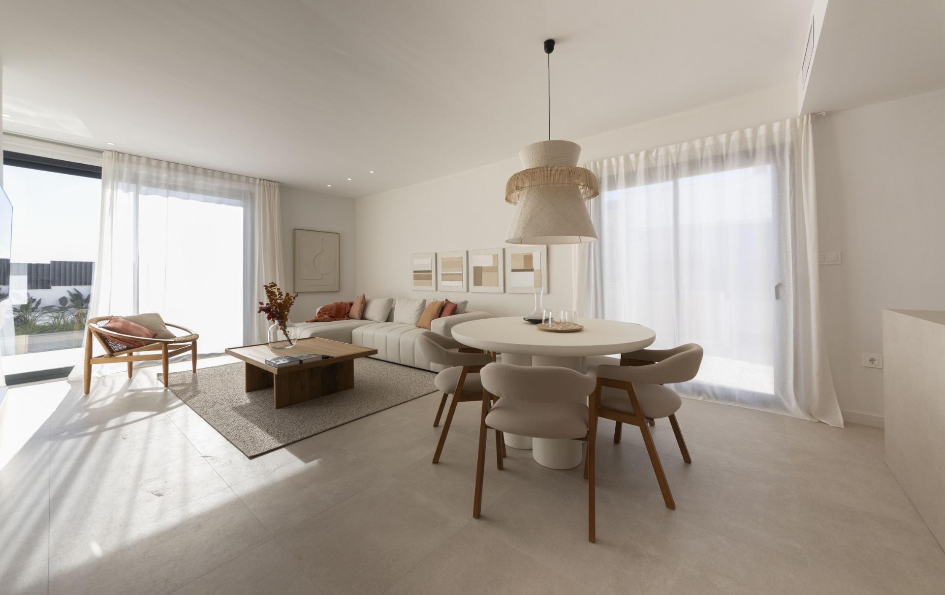 Villas de nueva construcción en Altaona Golf Resort, Murcia, con piscina privada y vistas a la montaña — 13