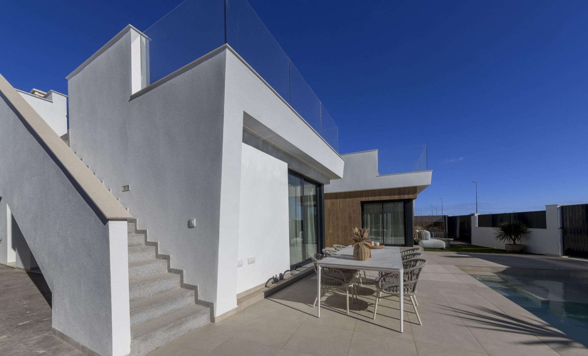 Villas de nueva construcción en Altaona Golf Resort, Murcia, con piscina privada y vistas a la montaña — 3