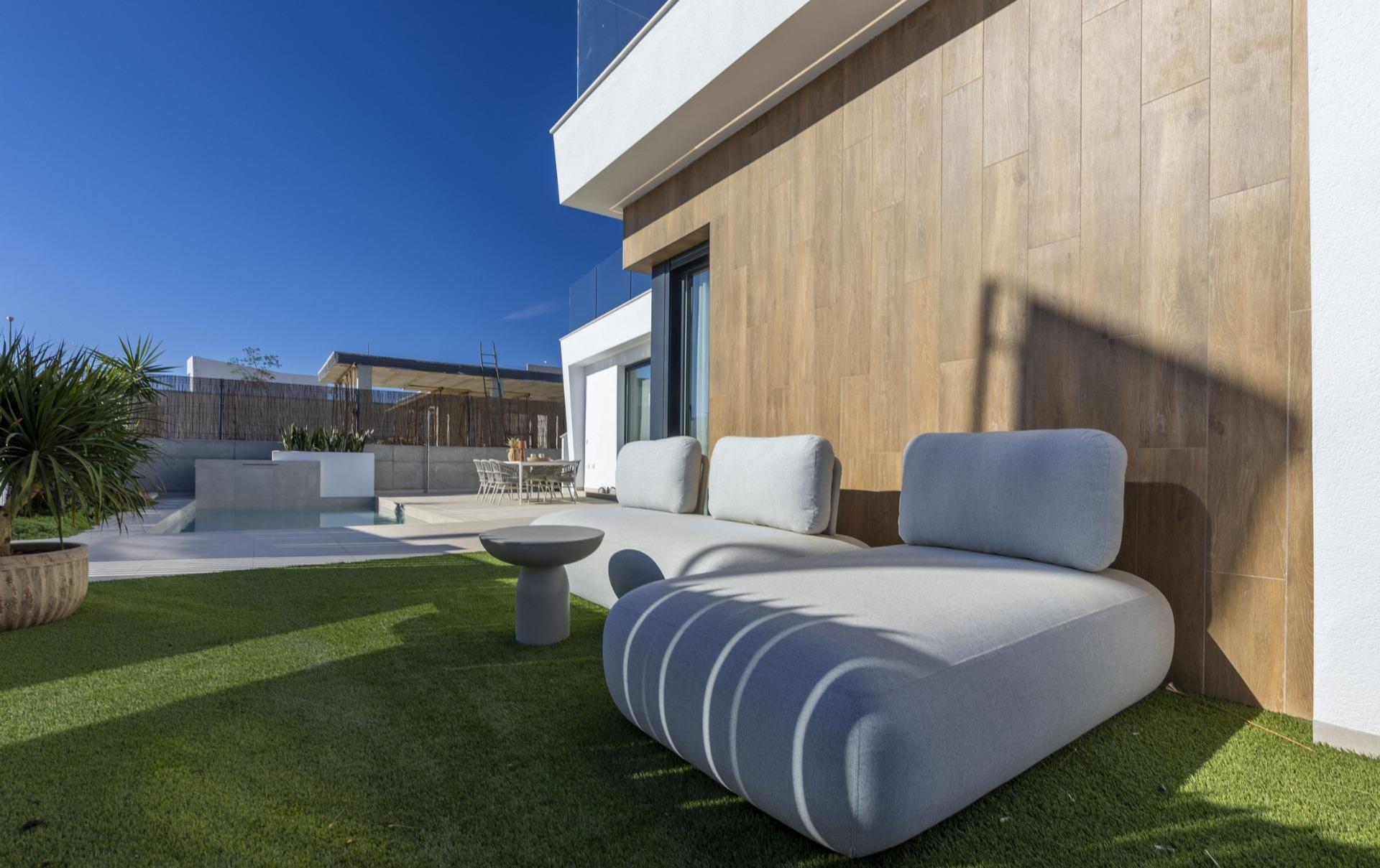 Nowe wille w Altaona Golf Resort w Murcji z prywatnym basenem i widokiem na góry — 5