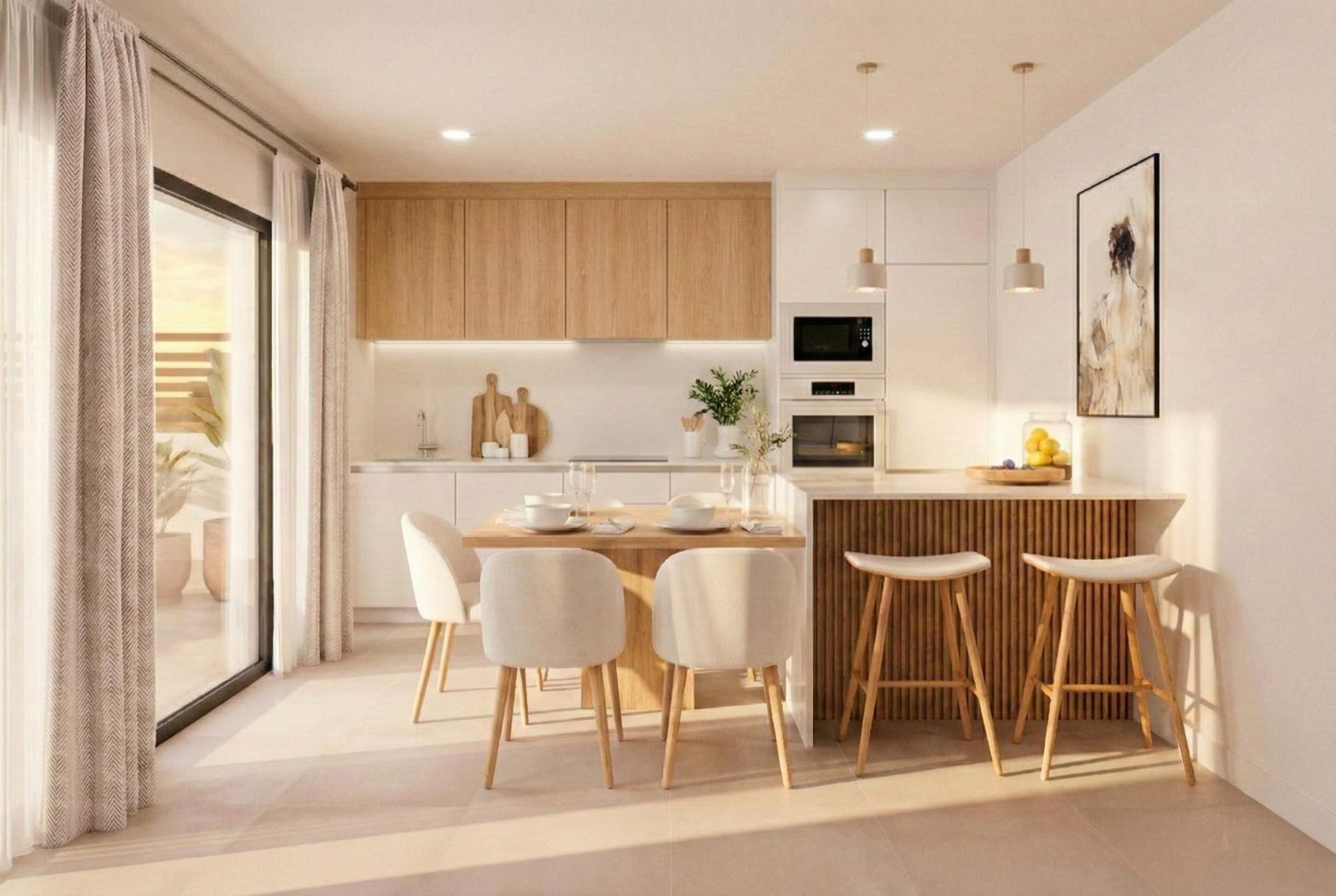 Villas de nueva construcción en Camposol Golf (Mazarrón-Murcia) con solárium privado y sótano — 10