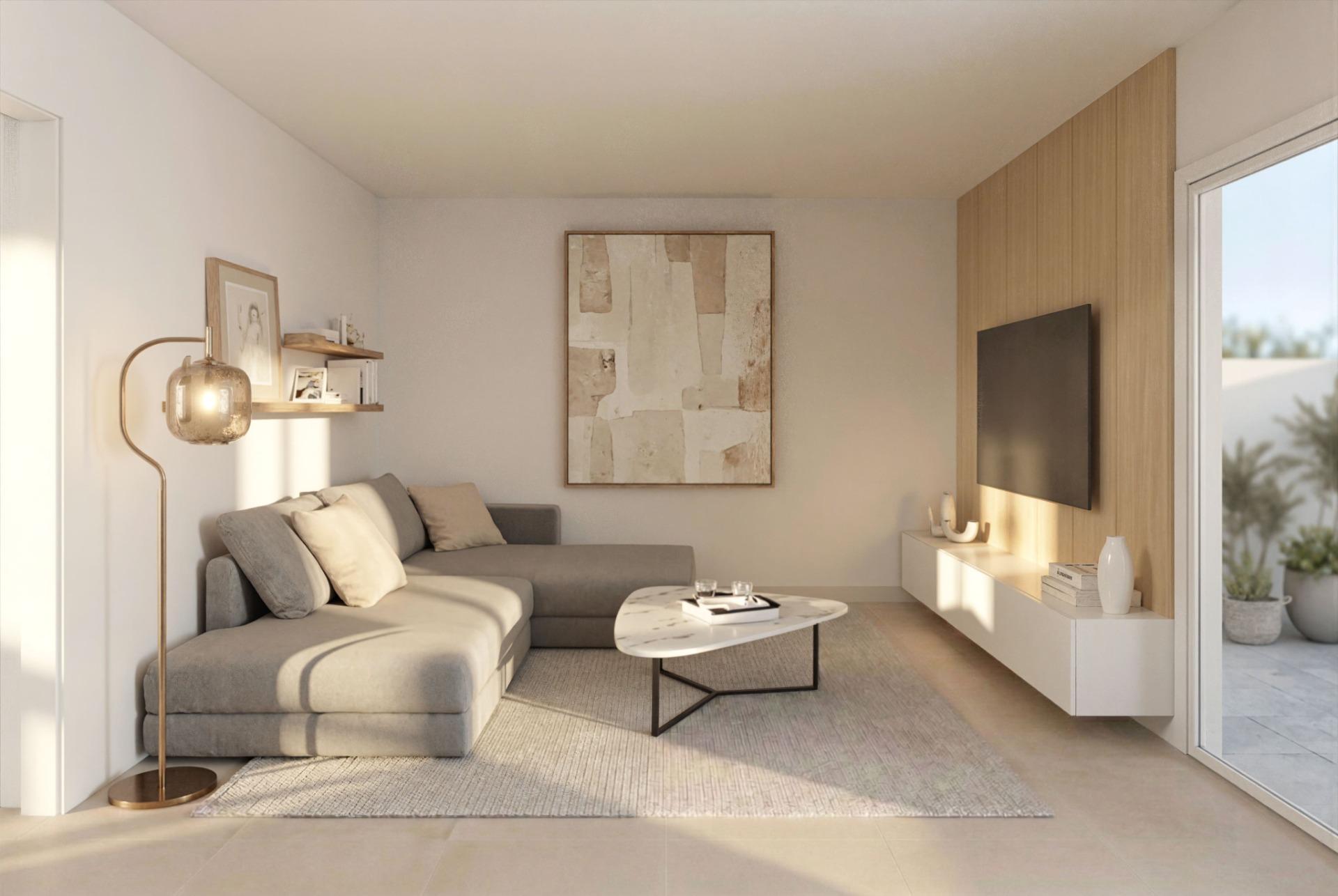 Villas de nueva construcción en Camposol Golf (Mazarrón-Murcia) con solárium privado y sótano — 9