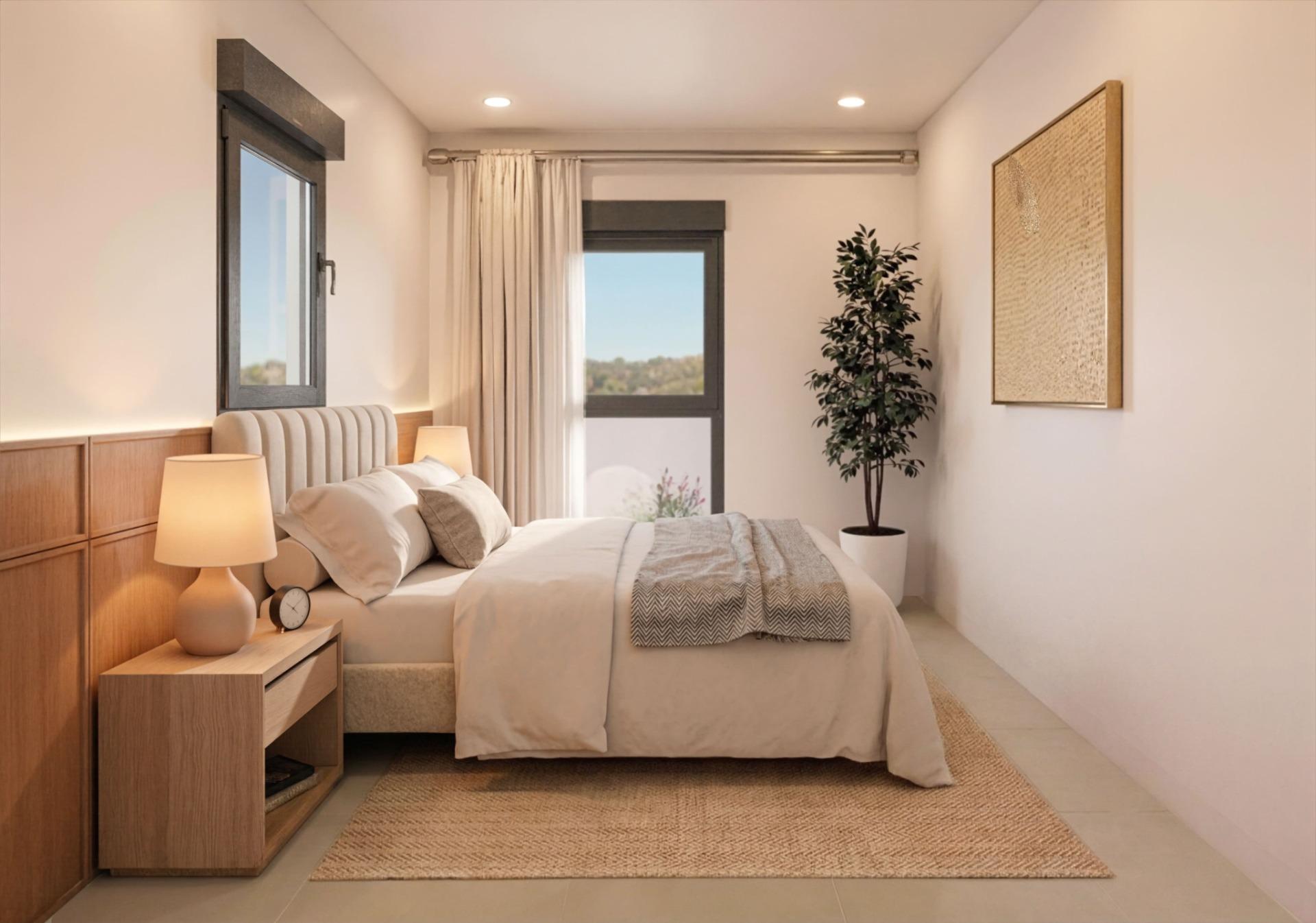 Nieuwbouwwilla’s in Camposol Golf (Mazarrón-Murcia) met eigen dakterras en kelder — 11