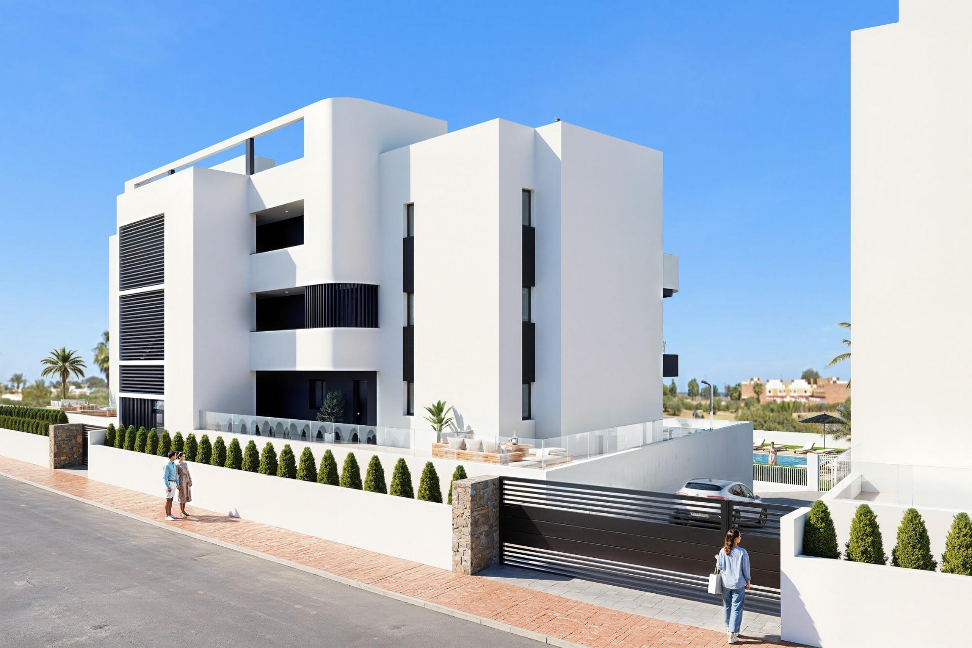 Nowe apartamenty i wille z widokiem na pole golfowe w La Serena Golf w Los Alcazares — 9