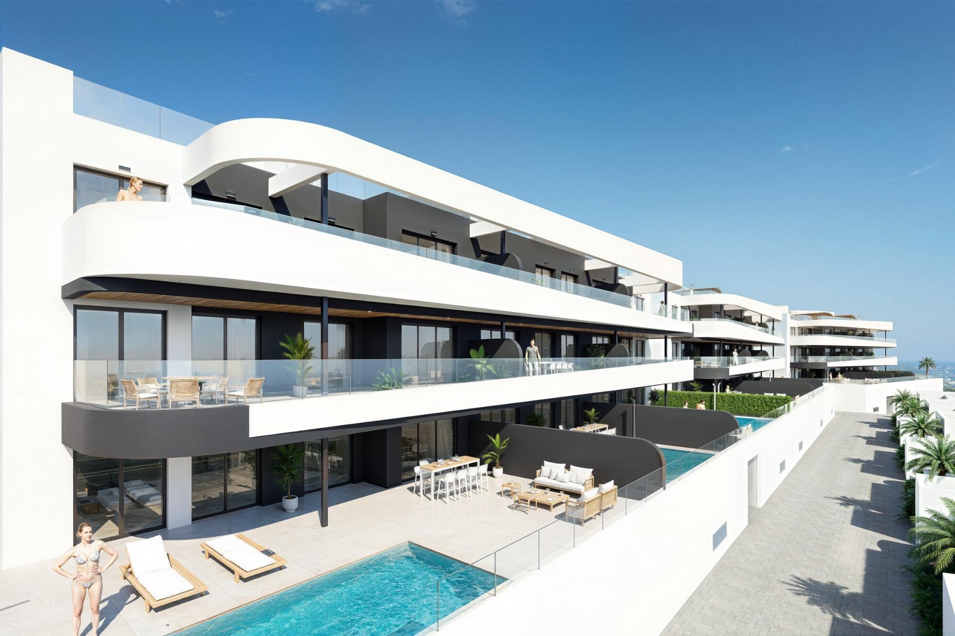 Nowe apartamenty i wille z widokiem na pole golfowe w La Serena Golf w Los Alcazares — 5