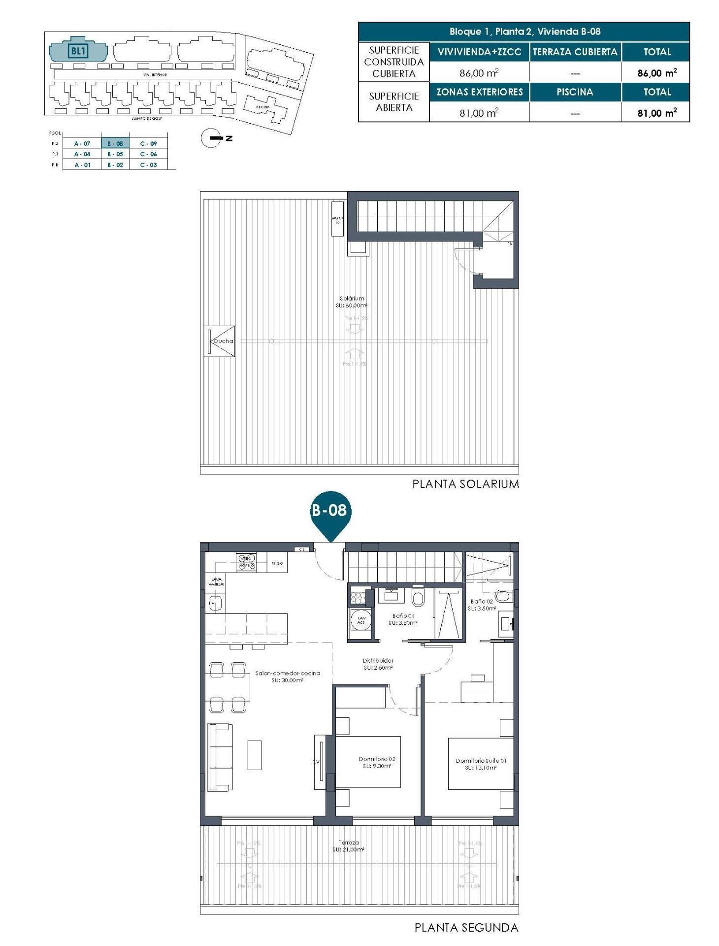 Apartamentos y villas de nueva construcción frente al campo de golf La Serena Golf en Los Alcázares — 11