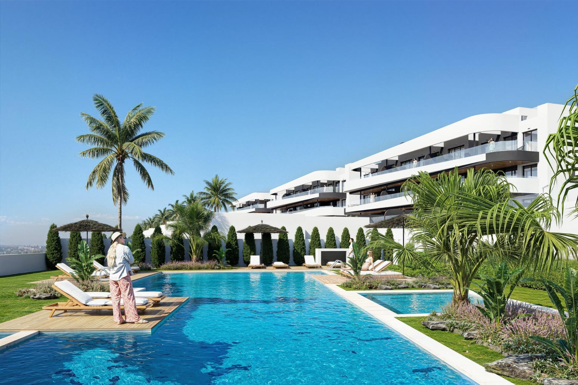 Apartamentos y villas de nueva construcción frente al campo de golf La Serena Golf en Los Alcázares — 3