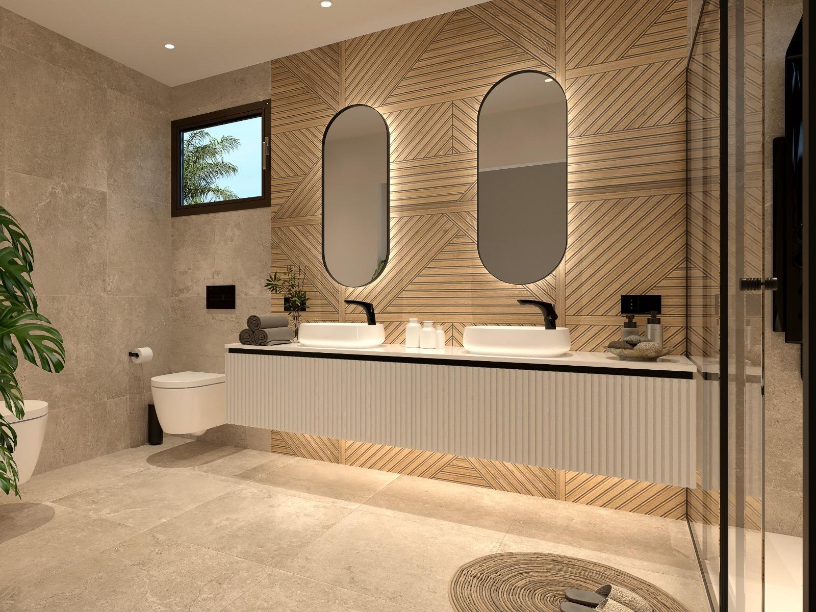 Modern Semi Detached Villas with Private Pool in Las Filipinas-Orihuela Costa — 11