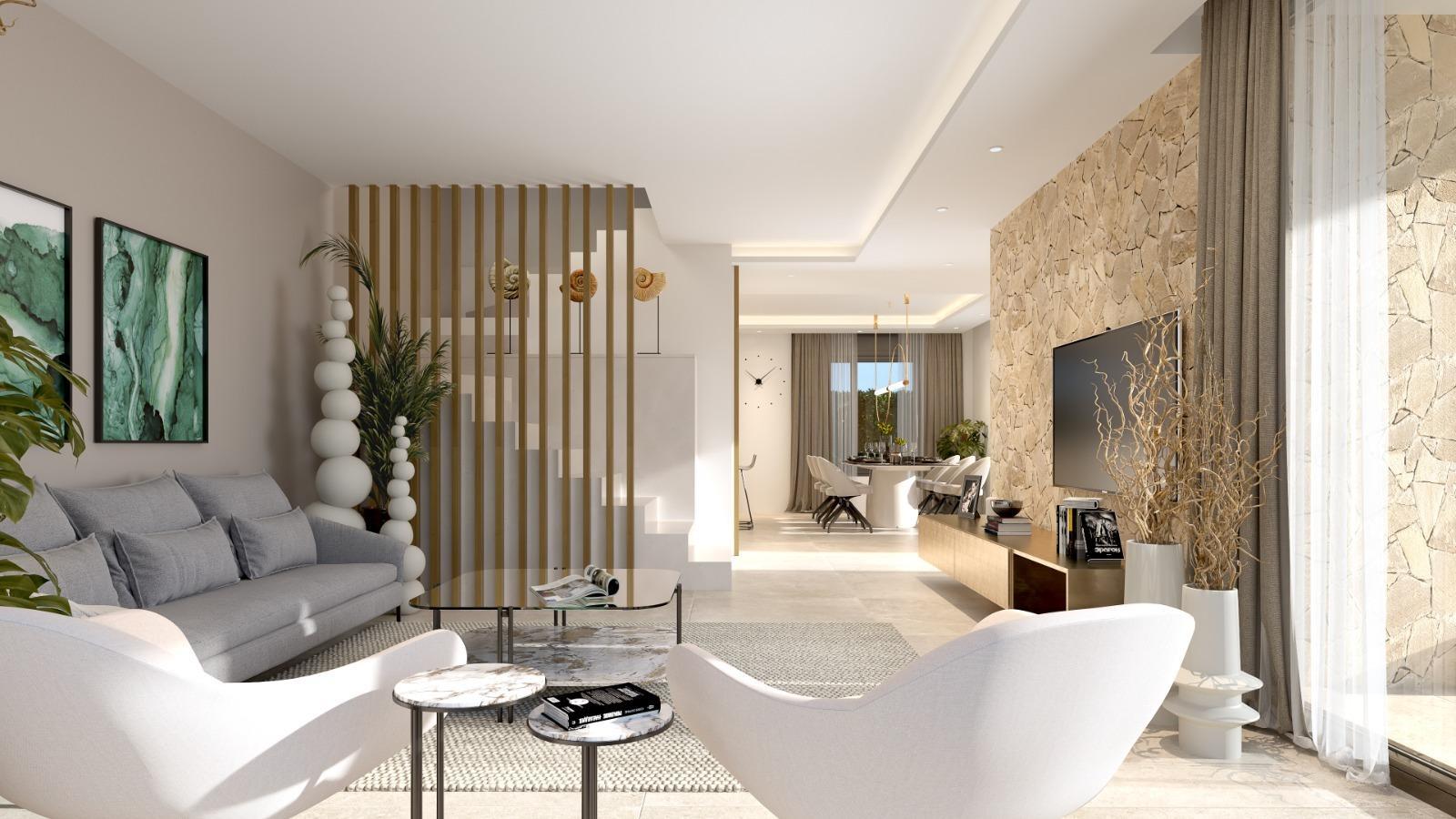 Modern Semi Detached Villas with Private Pool in Las Filipinas-Orihuela Costa — 4