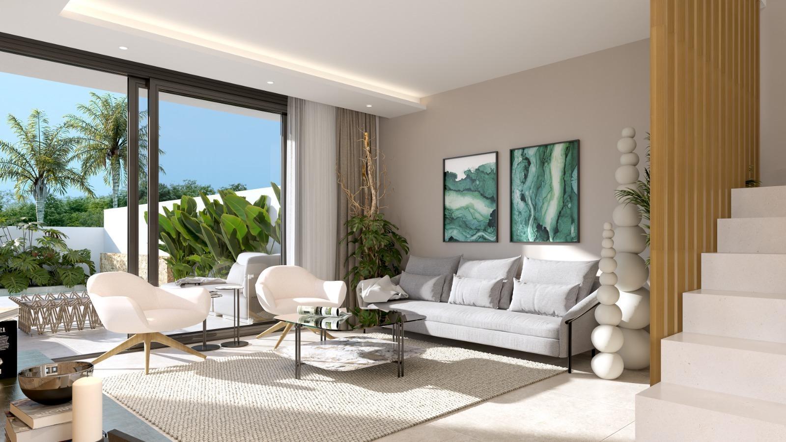 Modern Semi Detached Villas with Private Pool in Las Filipinas-Orihuela Costa — 5
