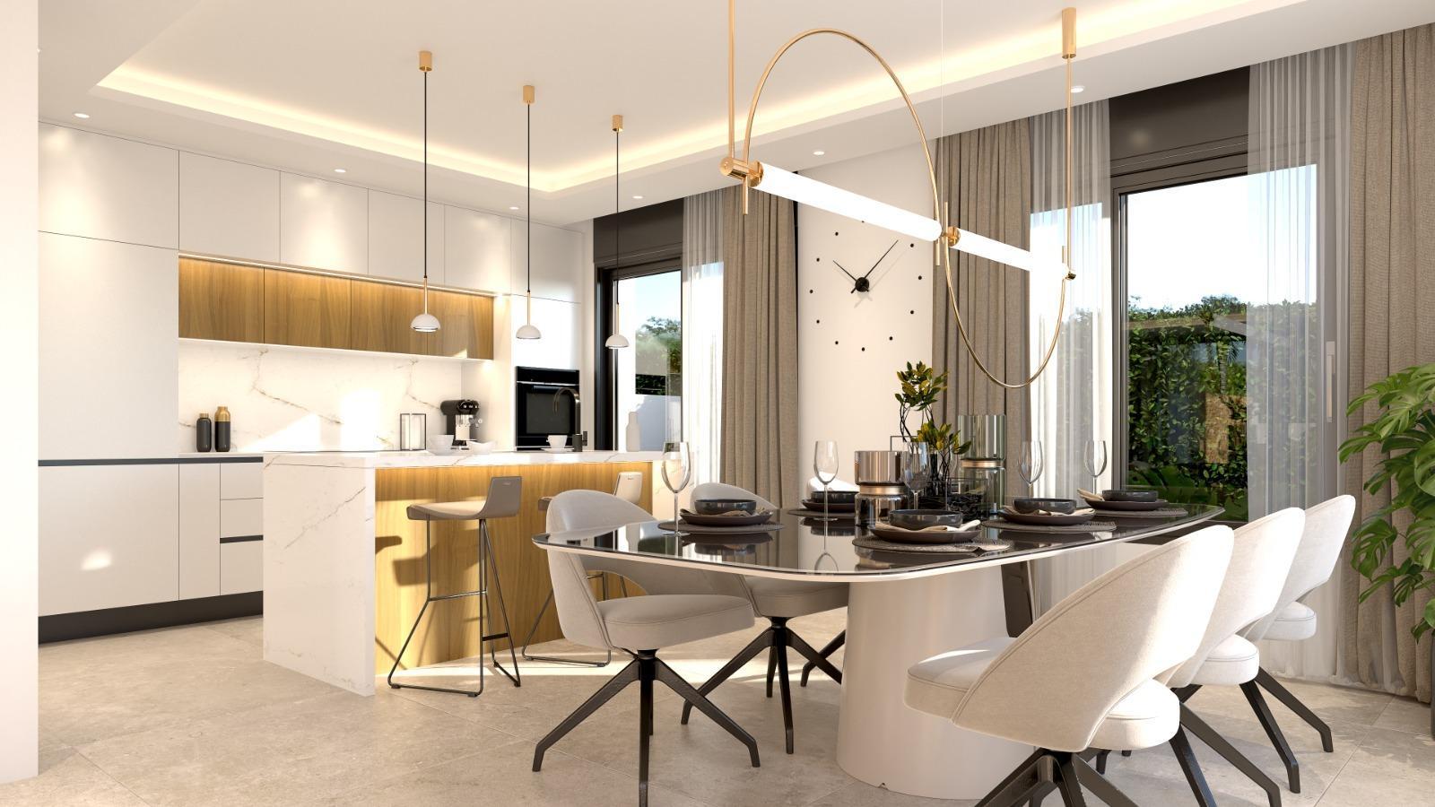 Modern Semi Detached Villas with Private Pool in Las Filipinas-Orihuela Costa — 8